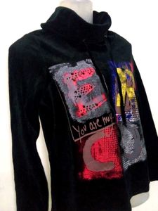 Black Valvet Sweater