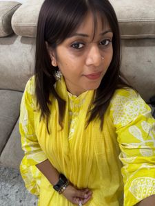 Yellow Floral Kurta