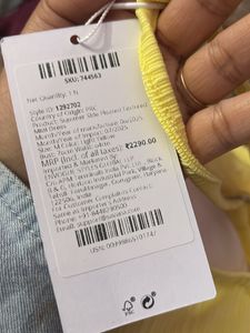 Yellow Maxi Sundress M size