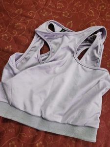 Lavender Sports Bra