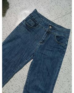Straight Fit Blue Jean