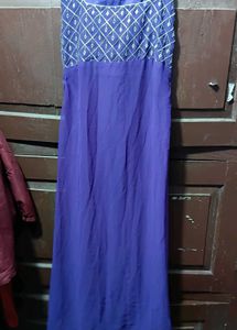 Elegant Purple Kurti Plazzo Set