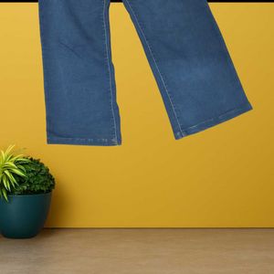 Women navy blue straight jeans size 28 (0-99)