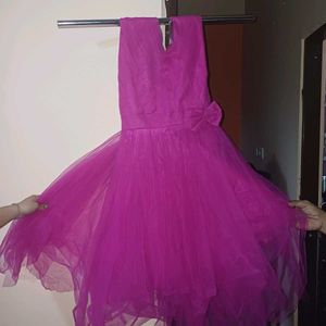 Pink Tulle Party Dress
