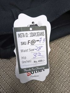 F@75 Size-28 Straight Jeans