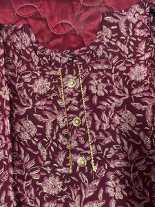 Floral Print Kurta
