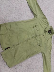 Green Casual Shirt