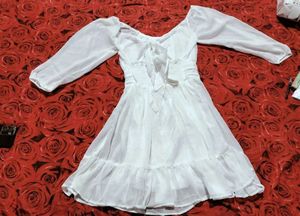 White Mini Dress