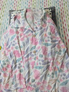 Floral Print cord Set