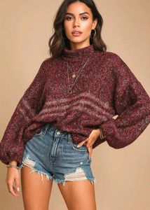 🎁Buy1 Get1 Free Comfy Turtle Neck Sweater D