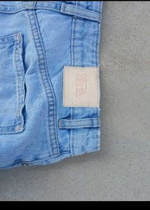 Wide Leg Denim Jeans