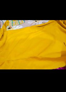 Yellow Embroidered Indian Suit