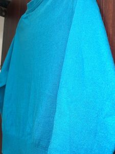 Women’s Blue Cardigan Sweater