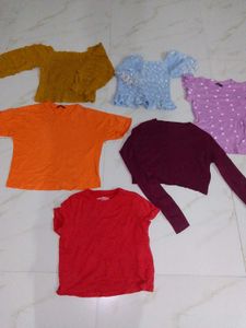 Colorful T-Shirt Bundle - Size Small