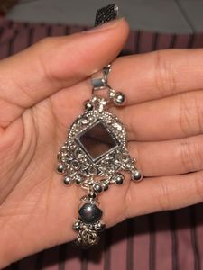 Silver Hair Clip