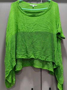 Green Knit Top