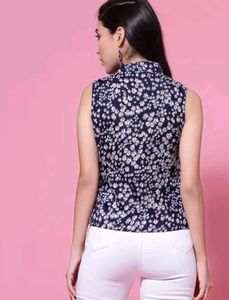 Floral Sleeveless Top