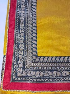 Designer Mustard Saree