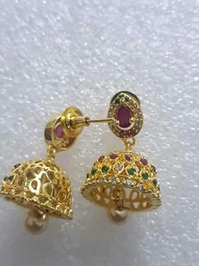 Stone Studded Cute Jhumka