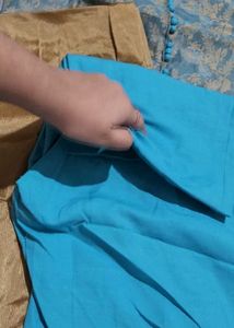 Straight Kurti Trouser And Dupatta Set