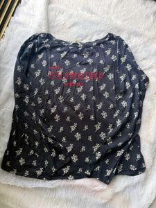 Printed Long Sleeve Top