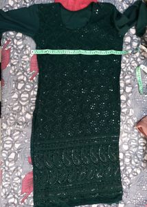 Dark Green Kurti