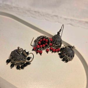 SilverJhumka Earrings