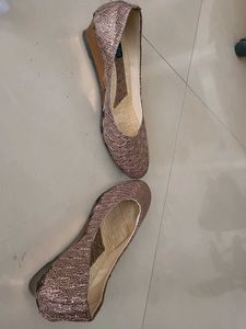 Elegant Bronze Ballerinas