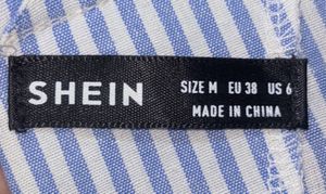 Blue &amp; White Striped Button-Down Cotton Top