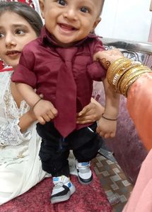 Baby Boy Outfit Joggers And  Shirt With Tie