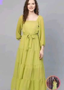 It&#39;s Elegant Lime Green Drees