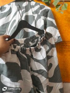Patterned Co Ord Suit