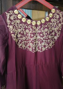 Maroon Gown