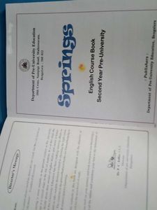 Springs English 2nd Year