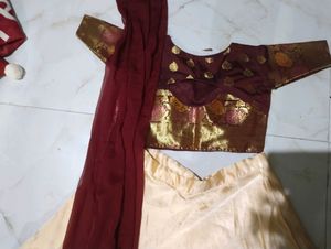 Navratri Special Lehenga With Designer Blouse