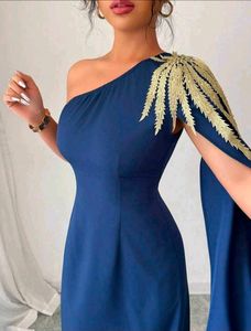 Elegant One-Shoulder Party Dress