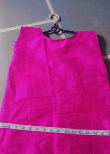 Rose Pink Short Kurti