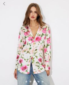 Savana Satin Floral Shirts