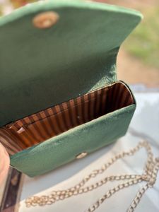 Stylish Dark Green Clutch