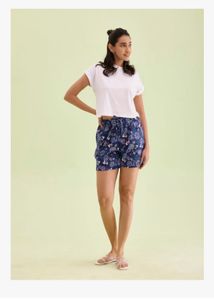 Floral Print Women&#39;s Shorts