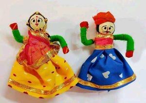 Vintage Handmade Indian Puppets