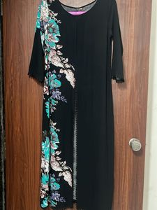 Floral Print Designer Kurta