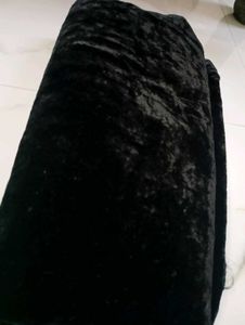Elegant Black Velvet Fabric
