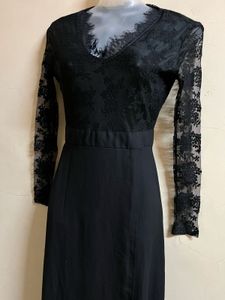 Pintrest Black Long Gown🖤