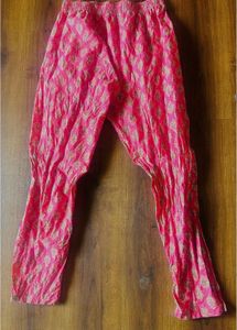 Pink Floral Kurta Set M size