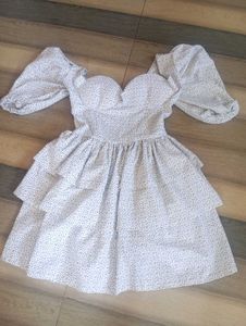 Floral Print Mini Dress
