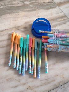 Cute Bear Gel Pens - Set of 5