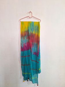Multi Colored Chiffon Dupatta