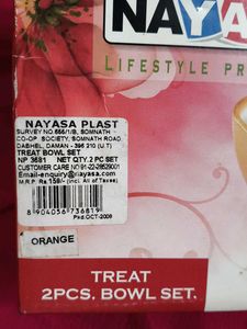 Nayasa Bowl Set (2 Pcs)