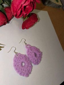 Crochet Drop Earrings